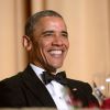 Barack Obama au dîner des correspondants de la Maison Blanche, à Washington, le 3 mai 2014.