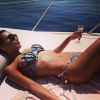 Naya Rivera, sublime en maillot de bain sur un yacht en juillet 2013