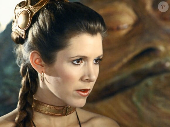 Leia (Carrie Fisher) dans Star Wars.