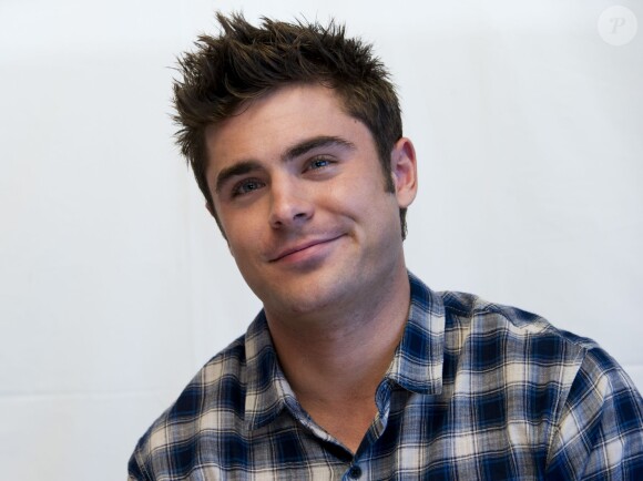 Zac Efron - Conférence de presse du film "Neighbors" au Mandarin Oriental Hotel à New York, le 3 mai 2014.