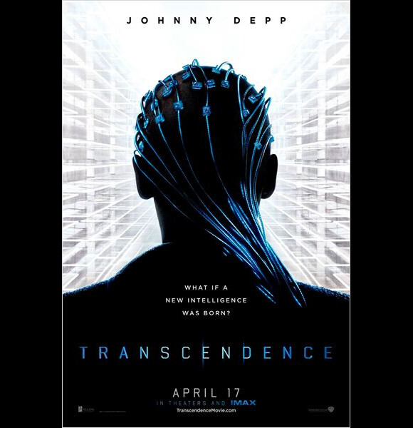 Affiche américaine pour Transcendance.