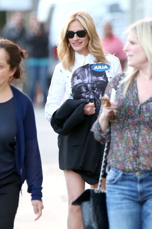 Julia Roberts à Hollywood, Los Angeles, le mai 2014.
