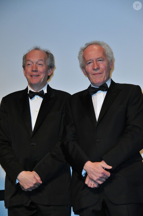 Jean-Pierre et Luc Dardenne lors du Festival de Cannes 2012