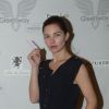 Delphine Chanéac à la soirée de lancement de la vapoteuse électronique Gleenway à l'hôtel O à Paris, le 6 mai 2014.