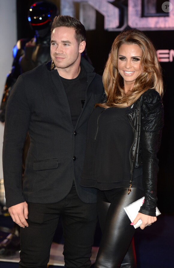 Katie Price et Kieran Hayle à Londres le 5 février 2014
