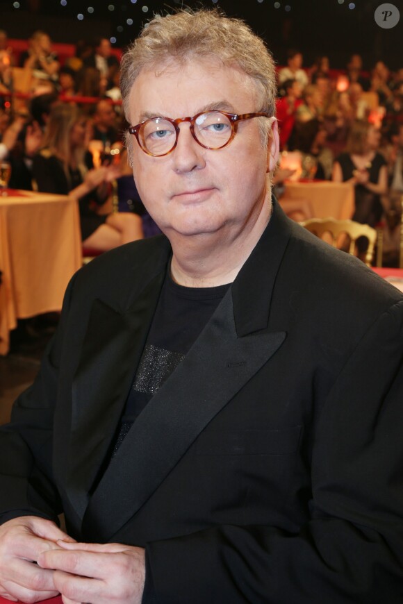 Exclusif - Dominique Besnehard dans Le plus grand cabaret du monde le 29 avril 2014 à Paris.