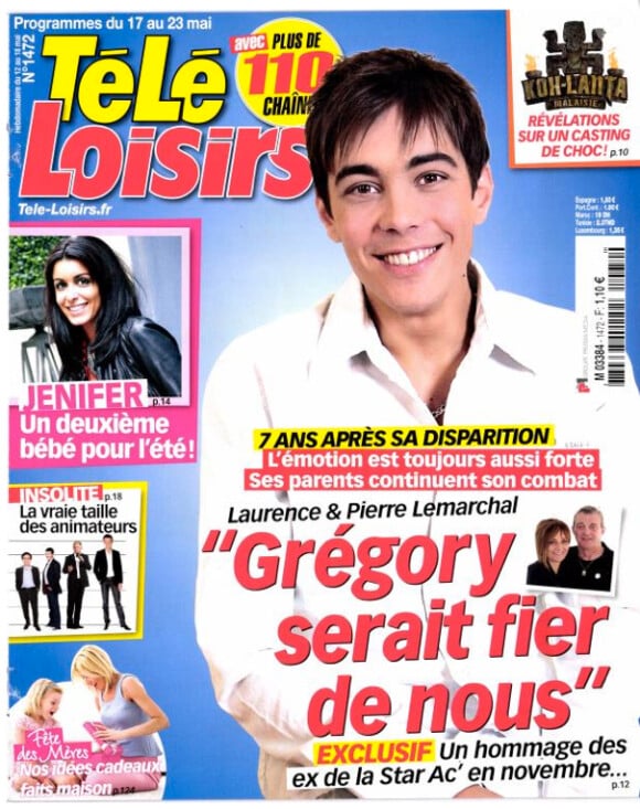 Magazine Télé Loisirs du 17 au 23 mai 2014.