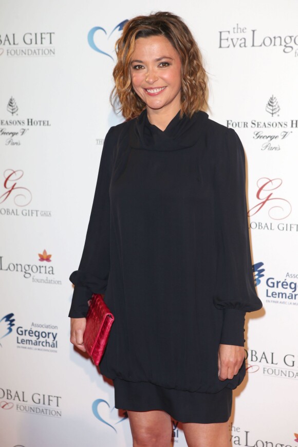 Sandrine Quétier - Soirée "Global Gift Gala 2014 " à l'hôtel Four Seasons George V à Paris le 12 mai 2014.
