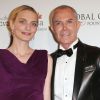 Sarah Marshall et Jean-Claude Jitrois - Soirée "Global Gift Gala 2014 " à l'hôtel Four Seasons George V à Paris le 12 mai 2014.