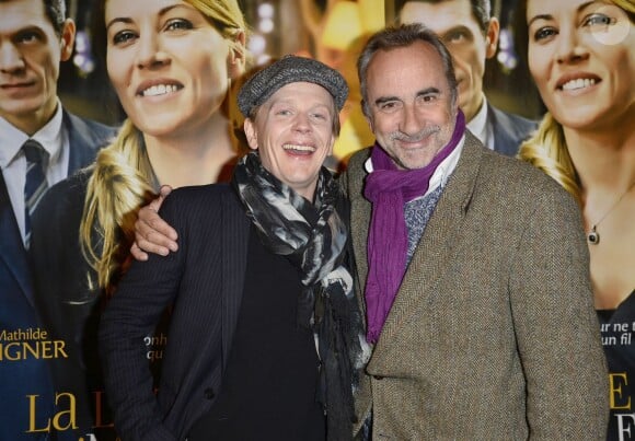 Alex Lutz et Antoine Duléry - Avant-première du film "La liste de mes Envies" au Cinéma Gaumont Capucines à Paris, le 12 mai 2014
