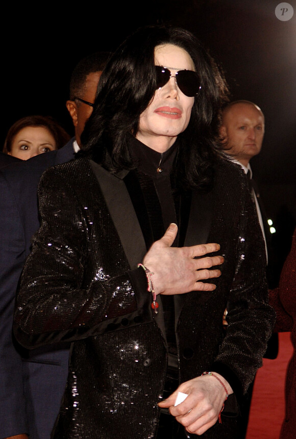 Michael Jackson à Londres, le 15 novembre 2006. 