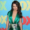 Lea Michele à la soirée organisée par la Fox pour présenter ses principaux nouveaux programmes à New York, le 12 mai 2014.