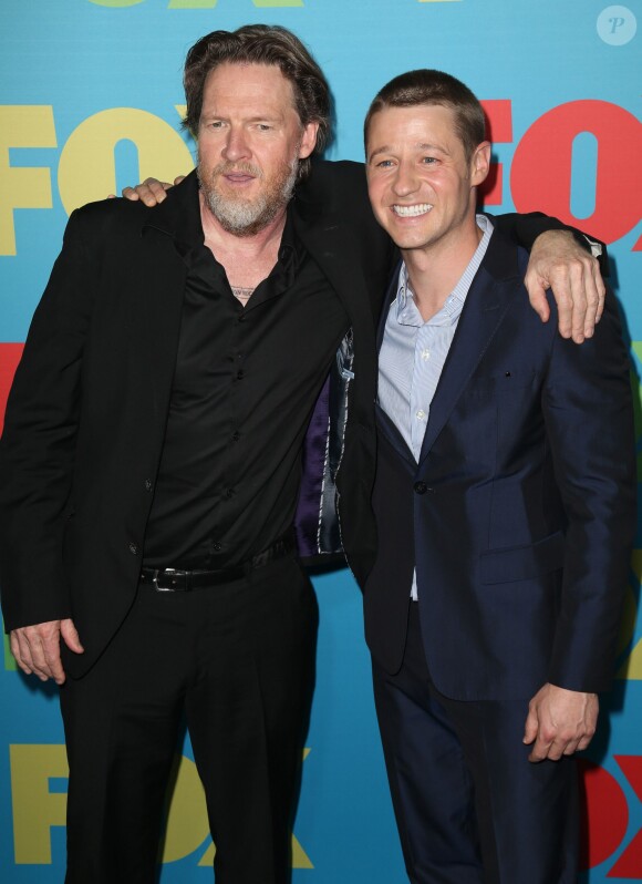 Ben McKenzie, Donal Logue à la soirée organisée par la Fox pour présenter ses principaux nouveaux programmes à New York, le 12 mai 2014.