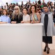  Sofia Coppola, Do-Yeon Jeon, la pr&eacute;sidente Jane Campion, Carole Bouquet, Leila Hatami&nbsp; lors du photocall du jury du Festival de Cannes du 14 mai 2014 