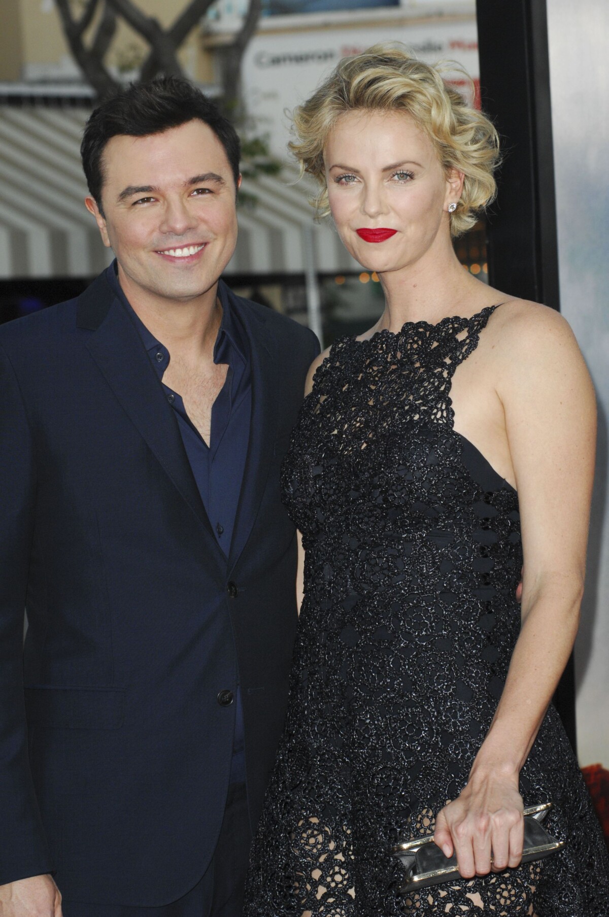 Vidéo Seth MacFarlane, Charlize Theron lors