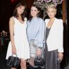 Katie Holmes, Alessandra Facchinetti et Maggie Gyllenhaal  lors du dîner organisé par la maison Tod's à New York le 12 mai 2014