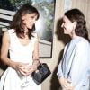 Katie Holmes et Alessandra Facchinetti lors du dîner organisé par la maison Tod's à New York le 12 mai 2014