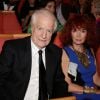 Sabine Azéma et André Dussollier  lors de l'hommage à feu Alain Resnais - qui a reçu le Carrosse d'or, durant la Quinzaine des réalisateurs, dans le cadre du Festival de Cannes le 15 mai 2014