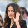 Salma Hayek lors du photocall "Hommage au cin&eacute;ma d'animation" et la pr&eacute;sentation du projet "The Prophet", lors du 67e Festival international du film de Cannes, le 17 mai 2014 