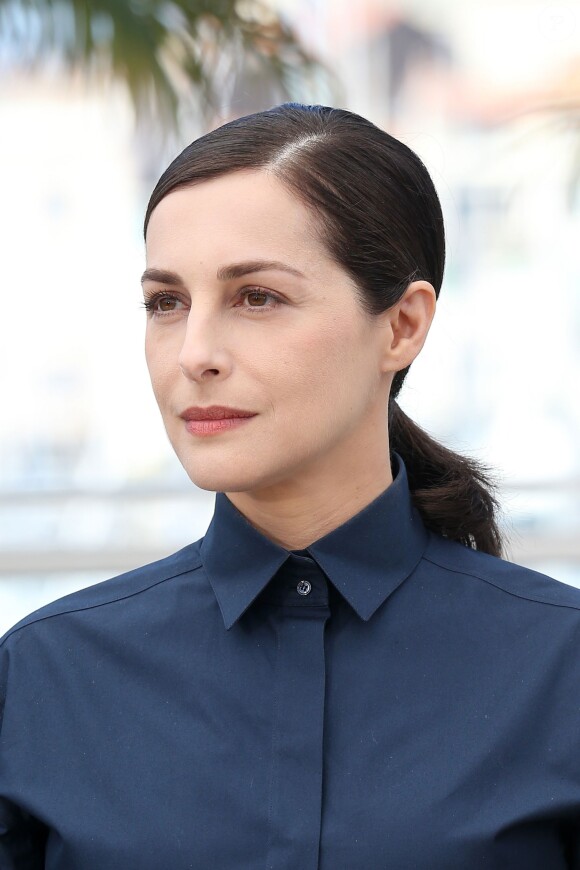 Amira Casar -  Photocall du film "Saint Laurent" lors du 67e festival international du film de Cannes, le 17 mai 2014.
