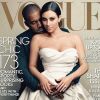 Kim Kardashian et Kanye West en couverture de Vogue.