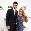 Shakira et Gerard Piqué sur le tapis rouge des Billboard Music Awards à Las Vegas, le 18 mai 2014.