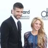 Gerard Piqué et Shakira sur le tapis rouge des Billboard Music Awards à Las Vegas, le 18 mai 2014.