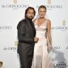 Henri Leconte et sa femme Florentine lors de la soirée de Grisogono à l'hôtel Eden Roc au Cap d'Antibes le 20 mai 2014