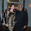 Elisabetta Gregoraci et Flavio Briatore lors de la soirée de Grisogono à l'hôtel Eden Roc au Cap d'Antibes le 20 mai 2014