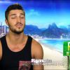 Romain jaloux de Kim s'énerve dans Les Marseillais à Rio le mercredi 21 mai 2014 sur W9