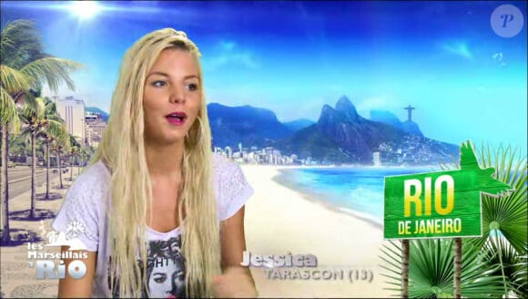 Jessica dans Les Marseillais à Rio le mercredi 21 mai 2014 sur W9