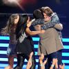 Caleb Johnson remporte la finale de la saison 13 d'"American Idol" au Nokia Theatre de Los Angeles, le 21 mai 2014.