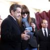 Nicolas Sarkozy et sa femme Carla Bruni sont allés voter dans le 16ème arrondissement de Paris à l'occasion des élections municipales. Le 23 mars 2014