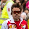 Fernando Alonso à l'Albert Park de Melbourne, le 15 mars 2014