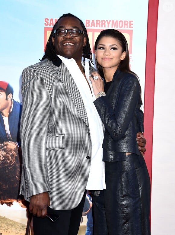 Kazembe Ajamu et Zendaya lors de la première de Blended au TCL Chinese Theatre, Hollywood, Los Angeles, le 21 mai 2014.