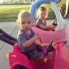 Ace et Maxwell, les enfants de Jessica Simpson, le 21 mai 2014.