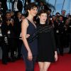 Alice Rohrwacher et Alba Rohrwacher - Montée des marches du film "Pour une poignée de dollars" pour la cérémonie de clôture du 67e Festival du film de Cannes le 24 mai 2014