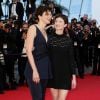 Alice Rohrwacher et Alba Rohrwacher - Montée des marches du film "Pour une poignée de dollars" pour la cérémonie de clôture du 67e Festival du film de Cannes le 24 mai 2014