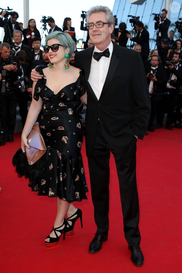 Piers Handling - Montée des marches du film "Pour une poignée de dollars" pour la cérémonie de clôture du 67e Festival du film de Cannes le 24 mai 2014
