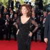 Sophia Loren - Montée des marches du film "Pour une poignée de dollars" pour la cérémonie de clôture du 67e Festival du film de Cannes le 24 mai 2014