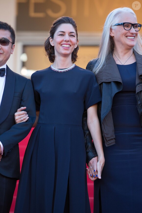 Sofia Coppola et Jane Campion - Montée des marches du film "Pour une poignée de dollars" pour la cérémonie de clôture du 67e Festival du film de Cannes le 24 mai 2014