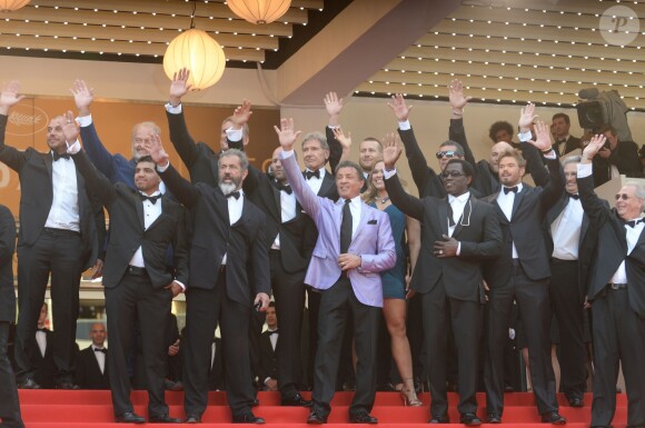 Festival de Cannes 2014 : Avalanche de testostérone sur le tapis rouge avec le cast d'Expendables 3