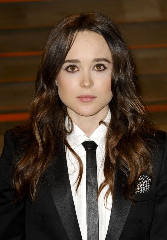 Ellen Page à la soirée Vanity fair après les Oscars 2014 à West Hollywood. Le 2 mars 2014