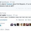 Le Père Fouras invite Anne-Sophie Lapix dans Fort Boyard sur Twitter