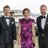 Crown Prince Frederik, Crown Prince Haakon, Crown Princess Mary, Queen Sonja and Queen Margrethe arrive at a Gala event in the Royal Opera in Copenhagen, Denmark on May 23, 2014. Photo by Dana Press/ABACAPRESS.COM24/05/2014 - Copenhagen