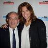 Jean Gachassin avec Amélie Mauresmo lors du 1er Gala Sport et Philanthropie, à Roland-Garros le 28 mai 2014.