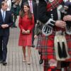 Kate Middleton et le prince William, comtesse et comte de Strathearn en Ecosse, étaient en visite à Crieff, le 29 mai 2014