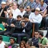 Nasser Al-Khelaïfi à Roland-Garros lors du cinquième jour des Internationaux de France à Paris le 29 mai 2014
