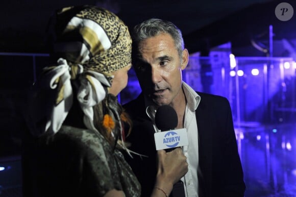 Bruno Bellone participe à la soirée de Gala caritative au profit de l'association "Des Cantines Scolaires pour les Enfants du Sahel" à Cannes au Five Seas Hotel, le 31 mai 2014.