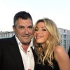 Jean Marie Bigard et son épouse Lola participent à la soirée de Gala caritative au profit de l'association "Des Cantines Scolaires pour les Enfants du Sahel" à Cannes au Five Seas Hotel, le 31 mai 2014.